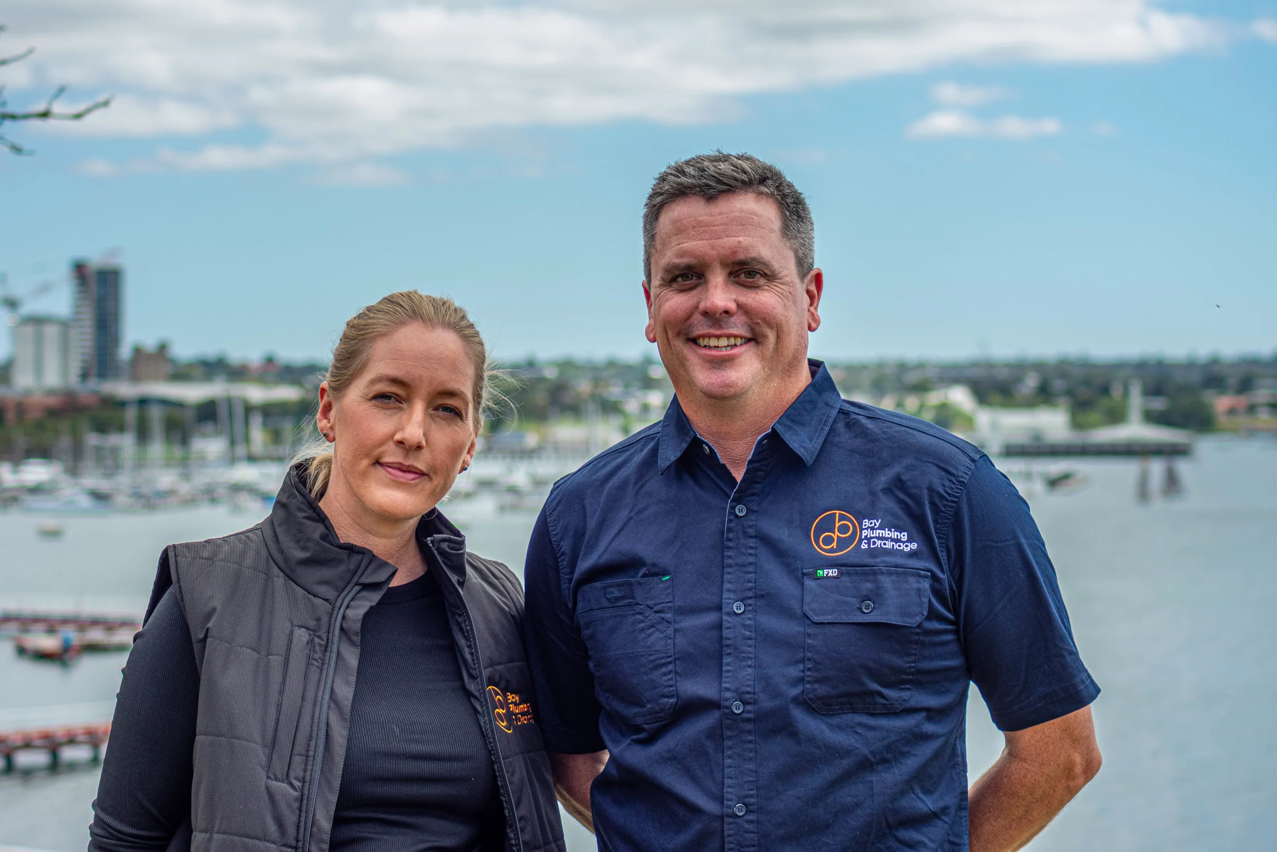 Bay Plumbing team members